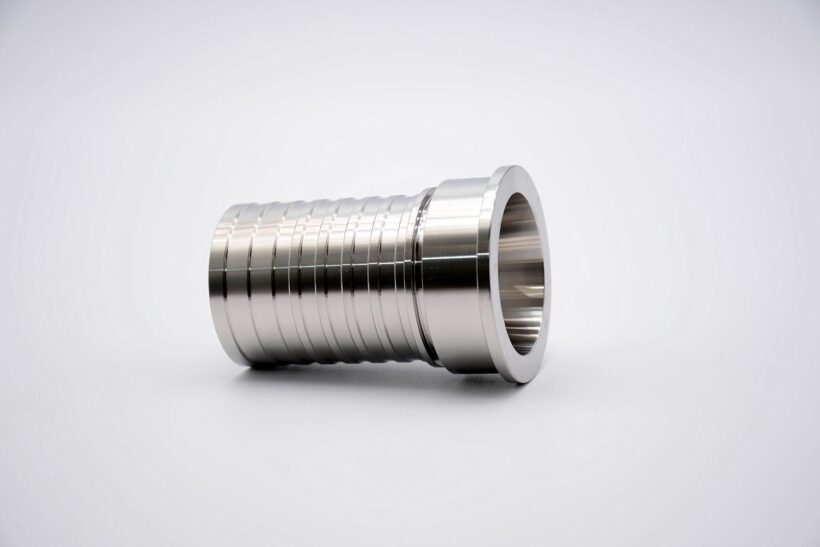 316SS SMS Female x Hygienic Hose Tail